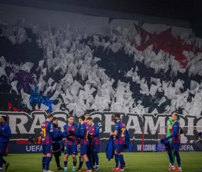 欧冠连胜在握！西甲冠军巴萨晋级希望大增，巨星费尔明-洛佩斯破门超越C罗