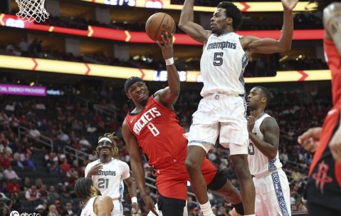 卡佩拉23+13谢泼德19分 火箭狂胜灰熊